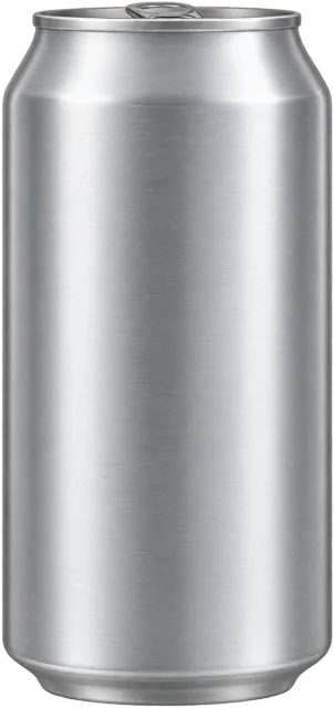 Scale illustration of 330 ml drinks can, calibrated to its volume measurement.