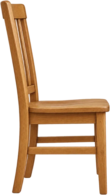 Scale illustration of Dining chair, calibrated to its height measurement.