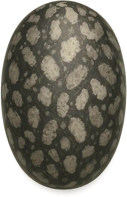 Scale illustration of Chia seed, calibrated to its defined seed length measurement.