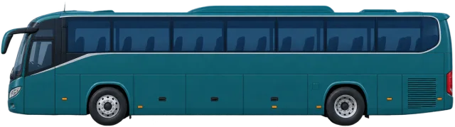 Scale illustration of Coach, calibrated to its length measurement.