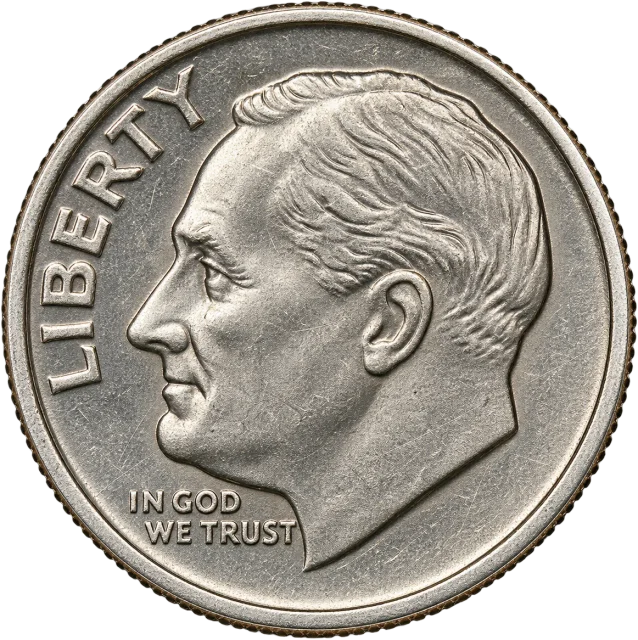 Scale illustration of US dime, calibrated to its diameter measurement.