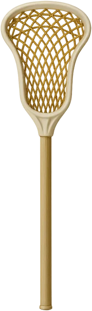 Scale illustration of Lacrosse stick, calibrated to its defined short-crosse length measurement.