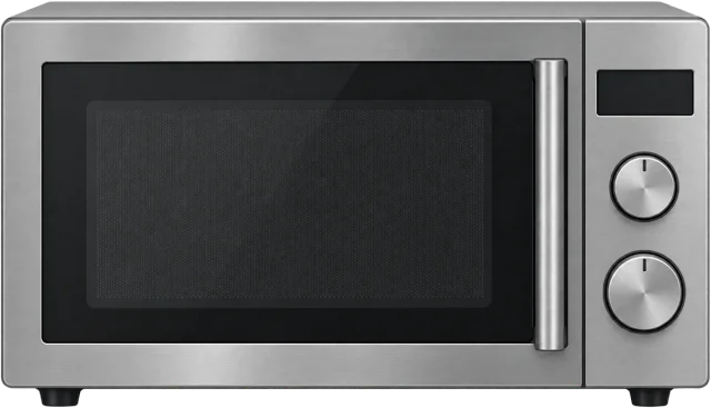 Scale illustration of Microwave input, calibrated to its power measurement.