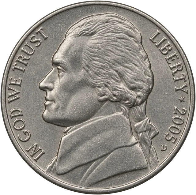 Scale illustration of US nickel, calibrated to its diameter measurement.