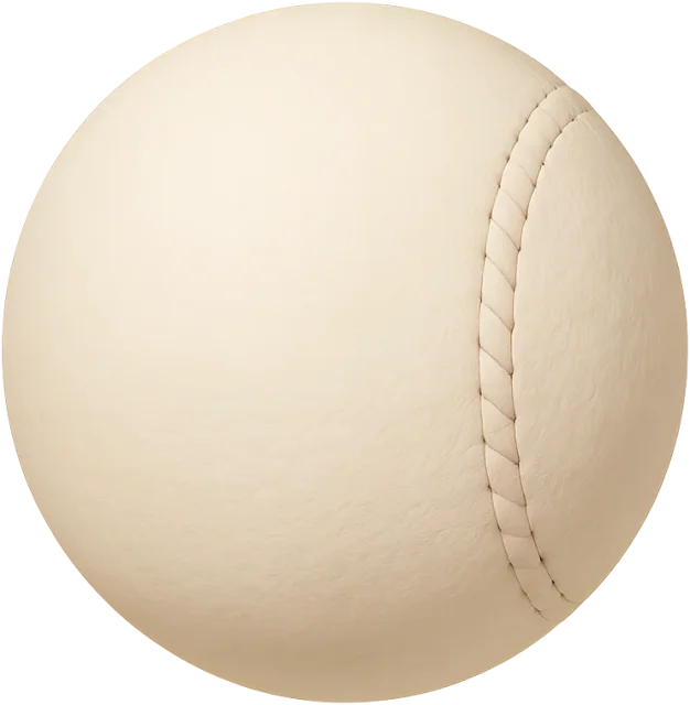 Scale illustration of Pelota ball, calibrated to its defined ball diameter measurement.