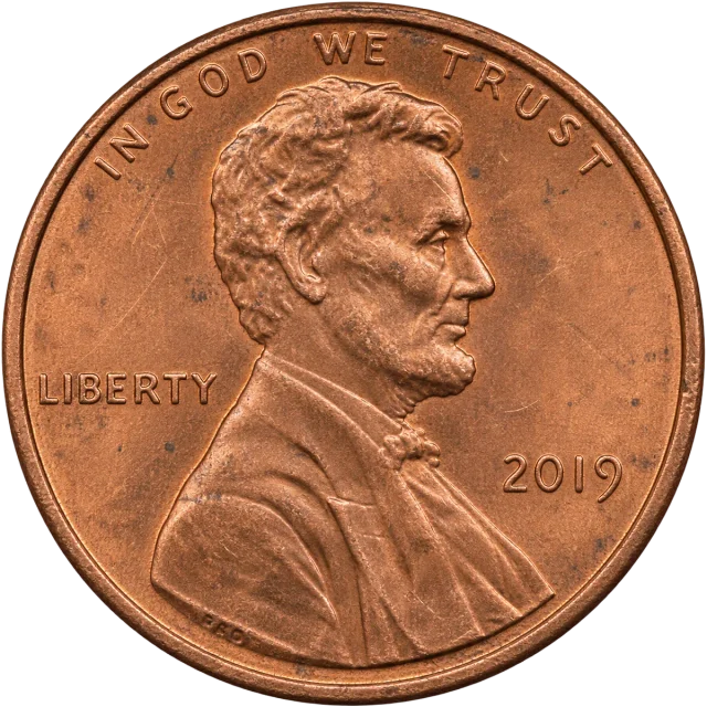 Scale illustration of US penny, calibrated to its diameter measurement.
