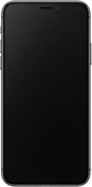 Scale illustration of Smartphone, calibrated to its length measurement.