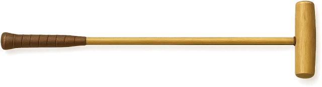 Scale illustration of Polo mallet, calibrated to its defined overall length measurement.