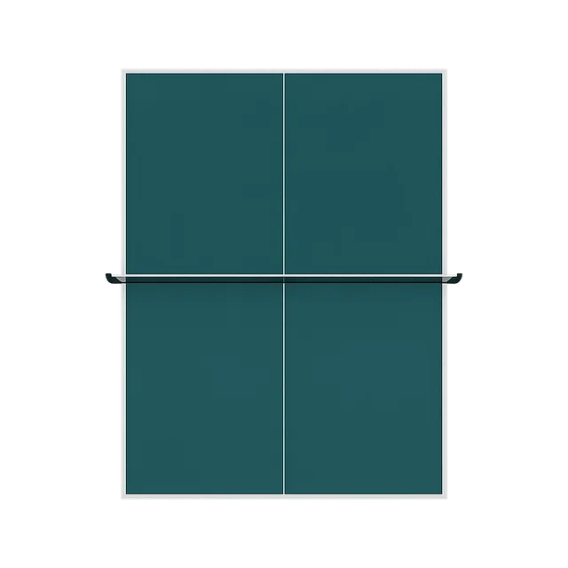 Scale illustration of Table tennis table, calibrated to its length measurement.